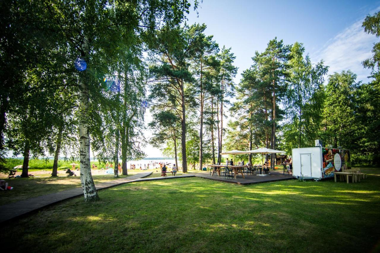 Baltvilla Baltezers Buitenkant foto